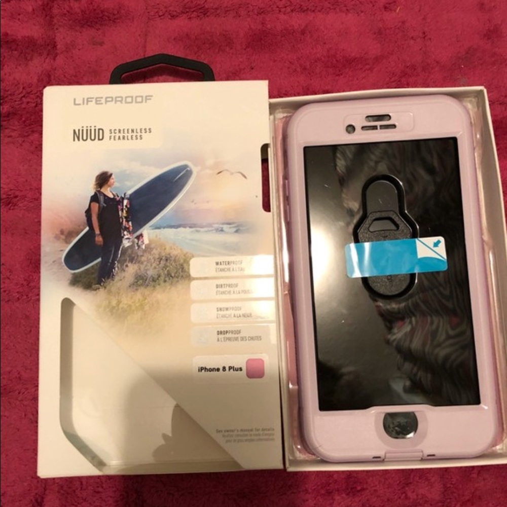 iPhone 8plus lifeproof nuud